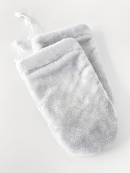 Перчатки для парафинотерапии, светло-серые