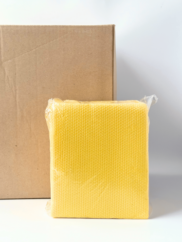 Салфетка стоматологическая 3-слойная, желтая (500шт/уп)