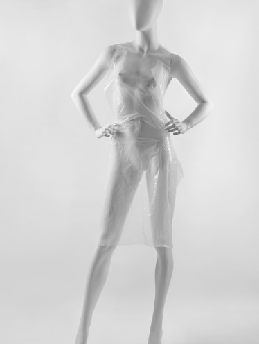 Фартук полиэтиленовый 25 мкм, белый (100 шт/уп)