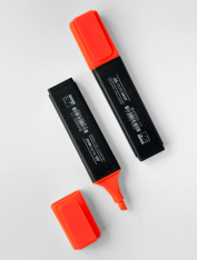 Маркер для выделения текста ОРАНЖЕВЫЙ (1 шт)