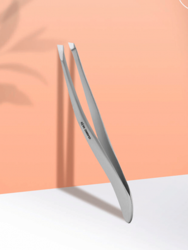 Пинцет для бровей Staleks Classic 13 Type 3 (скошенный)