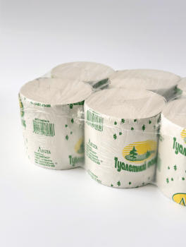 Туалетний папір без гільзи ЛЕСТА, сірий