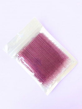 Микробраши "S", фиолетовые (100 шт/уп)