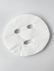 Маска-салфетка косметологическая для лица, спанлейс (50шт/уп)