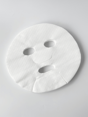 Маска-салфетка косметологическая для лица, спанлейс (50шт/уп)