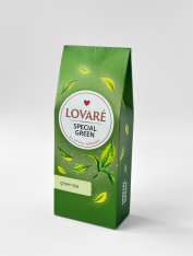 Чай зеленый LOVARE 80г, листовой, "Special Green"