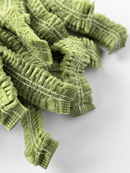 Шапочка одноразовая хаки (100 шт)