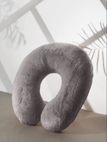 Подголовник-подушка на кушетку, Серая