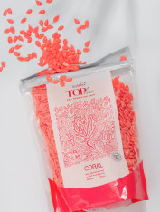 Горячий воск в гранулах Italwax TOP Line, Коралл (750 г)