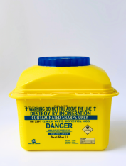 Контейнер SH-050 для сбора игл и медицинских отходов, 5л