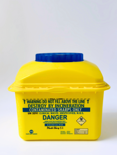 Контейнер SH-050 для сбора игл и медицинских отходов, 5л