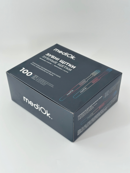 Зубная щётка одноразовая с нанесением пасты (100 шт), зеленая