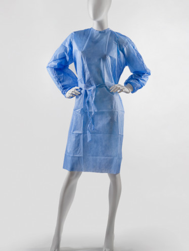 Халат хирургический, стерильный 140см (на завязках), СМС