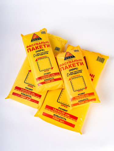 Пакети-фасовочные 10х27(1000 шт/уп)