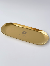 Лоток для инструментов Klever beauty, золотой