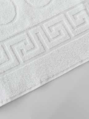Килимок для ніг махровий, білий (50*70см), Туреччина