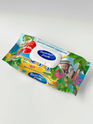 Салфетки влажные (100+20 шт/уп)