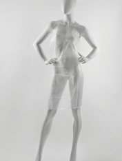 Фартук полиэтиленовый 15 мкм, белый (100 шт/уп)