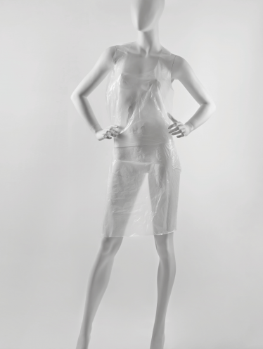 Фартук полиэтиленовый 15 мкм, белый (100 шт/уп)