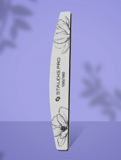 Пилка "полумесяц" минеральная (100/180 грит) Staleks Pro Expert 40 (25 шт)