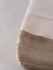 Полотенце бумажное V-складка, серое (200л/уп)