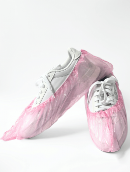 Бахилы 1,6 г/шт СТАНДАРТ, розовые (100 шт)