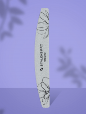 Пилка "полумесяц" минеральная (180/240 грит) Staleks Pro Expert 40 (25 шт)