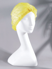 Шапочка одноразовая желтая (100 шт)