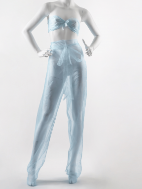 Брюки для прессотерапии L-XL (48-50), голубые