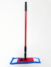 Швабра-полотер Евро комплект (основа+кий+моп)(44*14см)