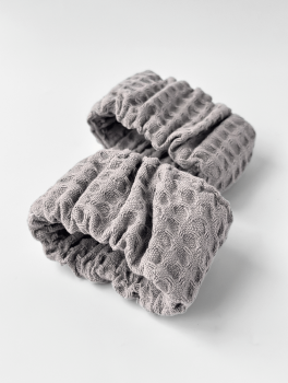 Напульсники, нарукавники для умывания серые CHILA™