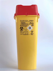 Контейнер для сбора игл и медицинских отходов, 6л