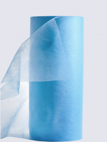 Простынь одноразовая 0.6х500 м (20 мкм) голубая