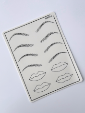 Искусственная кожа (v.4) с разными вариантами изображения бровей и губ