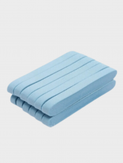 Спонж косметологический прессованный, голубой (12шт/уп)