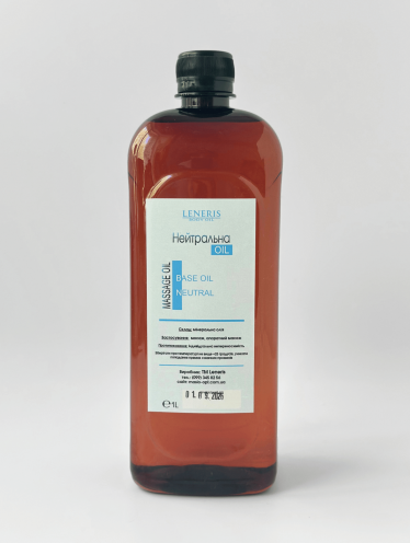 Массажное масло нейтральное (1000 мл) Leneris Neutral massege oil