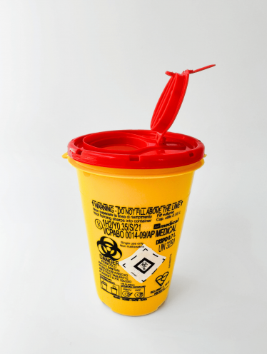 Контейнер DISPO для сбора игл и медицинских отходов, 0,7л