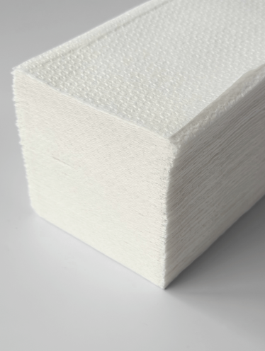 Полотенце бумажное V-складка ЭКОНОМ, 1-слойное (200л/уп)