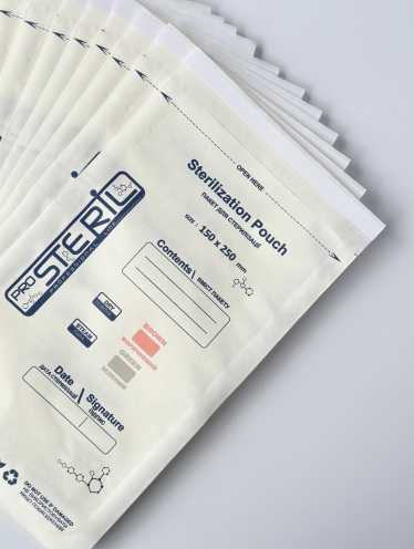 Крафт-пакеты 150х250 мм, белые ProSteril (100 шт)