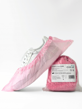 Бахилы 1,6 г/шт СТАНДАРТ, розовые (100 шт)