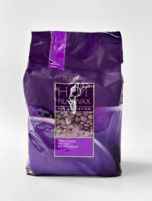 Горячий воск в гранулах Italwax, Слива (1000г)