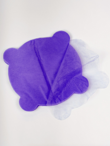 Салфетки для стоматологической чаши, фиолетовые (50шт/уп)