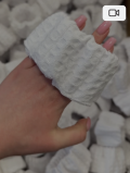 Напульсники, нарукавники для умывания, белые CHILA™