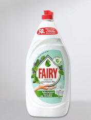 FAIRY для мытья посуды "Чайное дерево и мята" (1350мл)