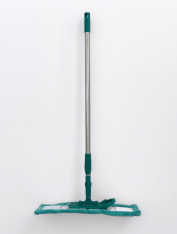 Швабра-полотёр Евро комплект (основа+кий телескопический+моп)(42*13см)