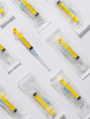 Шприц 2 мл Luer Lock с иглой 23G, Alexpharm (100 шт/уп)