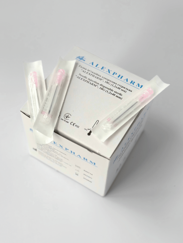 Игла инъекционная 18G (1,2х40мм) Alexpharm (100 шт)