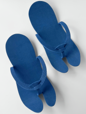 Тапочки-вьетнамки мужские "ЕVА", синие (25 пар)