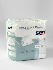 Пелёнки одноразовые Seni, 40*60см (30шт/уп)