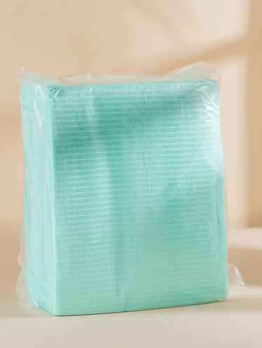 Салфетка стоматолог. 2-слойн., мятная (500 шт/уп)